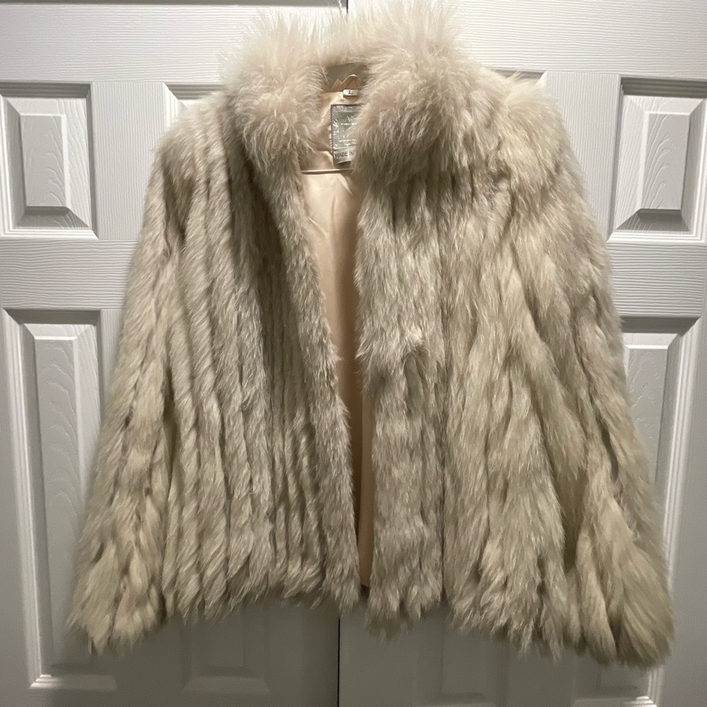 SAGA 100% Fox Fur Luxury Coat